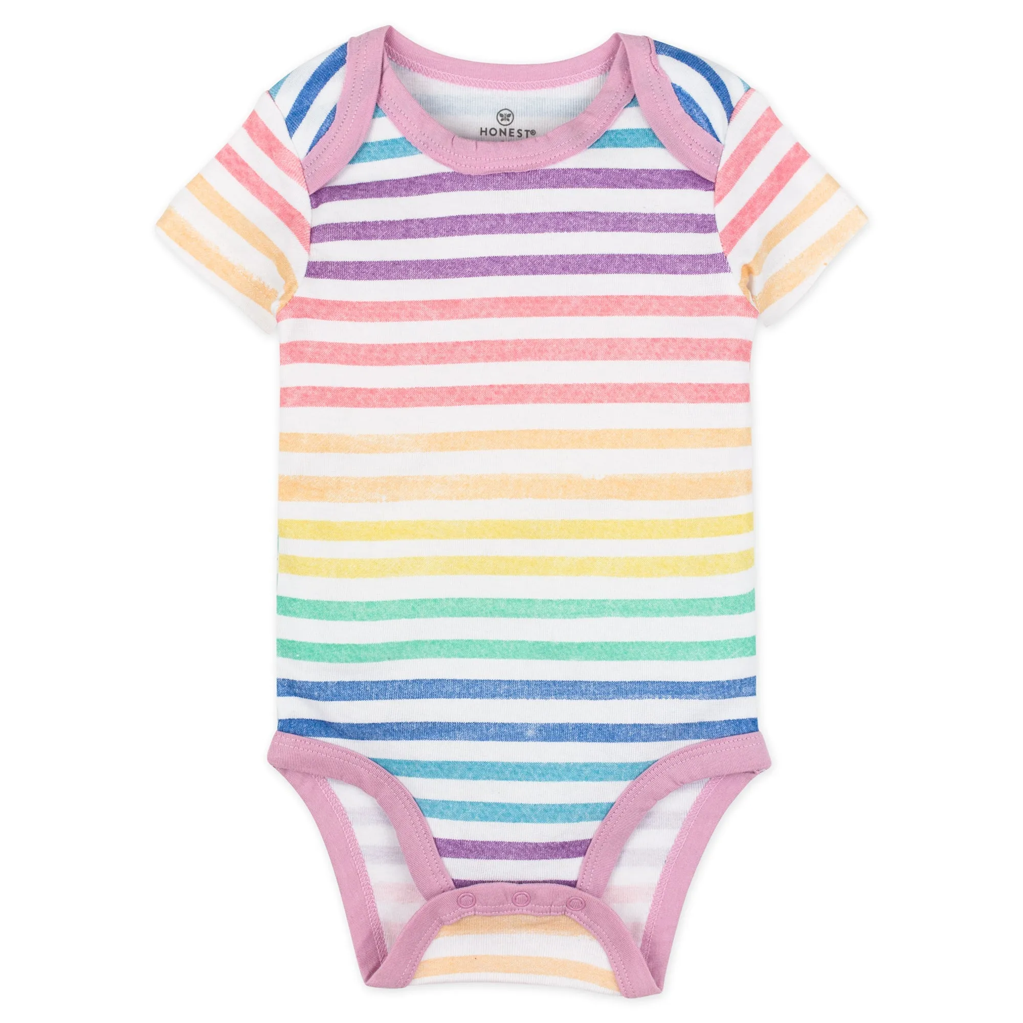 5-Pack Organic Cotton Short Sleeve Bodysuits