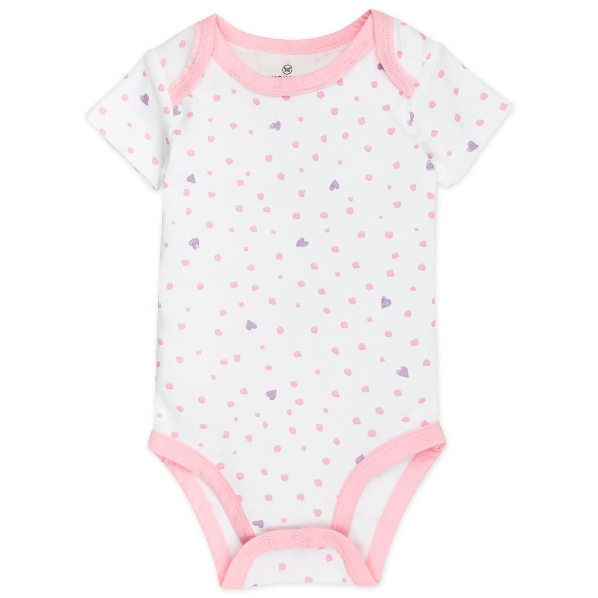 5-Pack Organic Cotton Short Sleeve Bodysuits