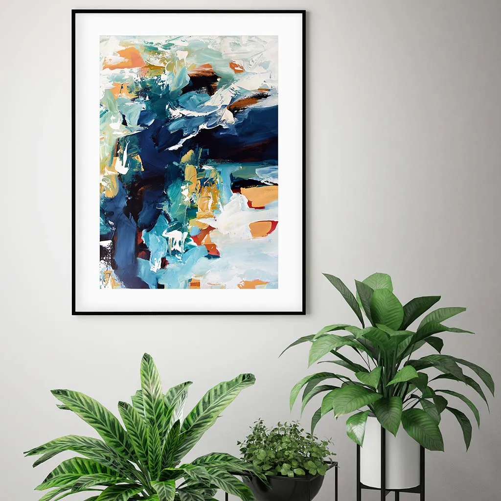 Abstract 216 Framed Art