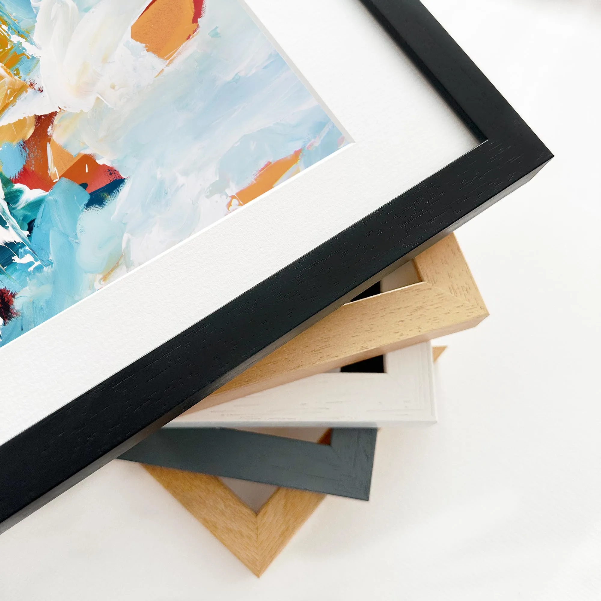 Abstract 216 Framed Art