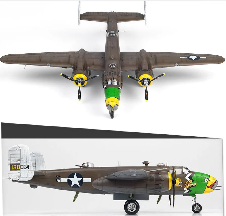 Academy Aircraft 1/48 USAAF B25D Pacific Theatre Bomber Kit