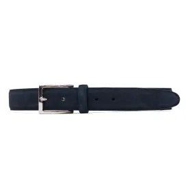 Alden Navy Suede Belt