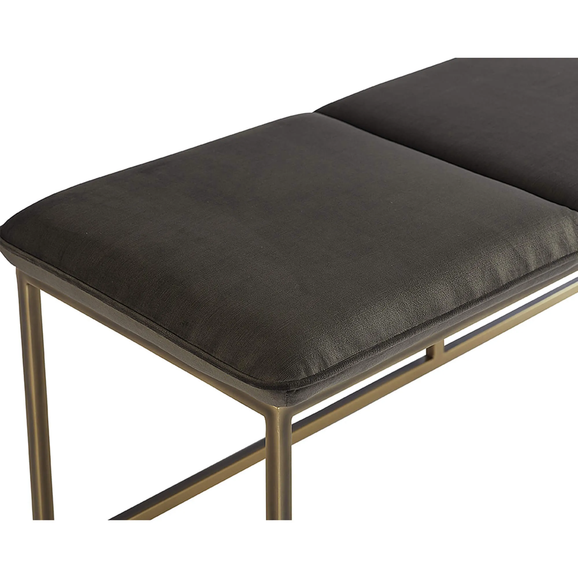 Alley Bench, Piccolo Pebble/Rustic Bronze