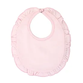 Basic Collection Embroidery Bib | Baby Girl