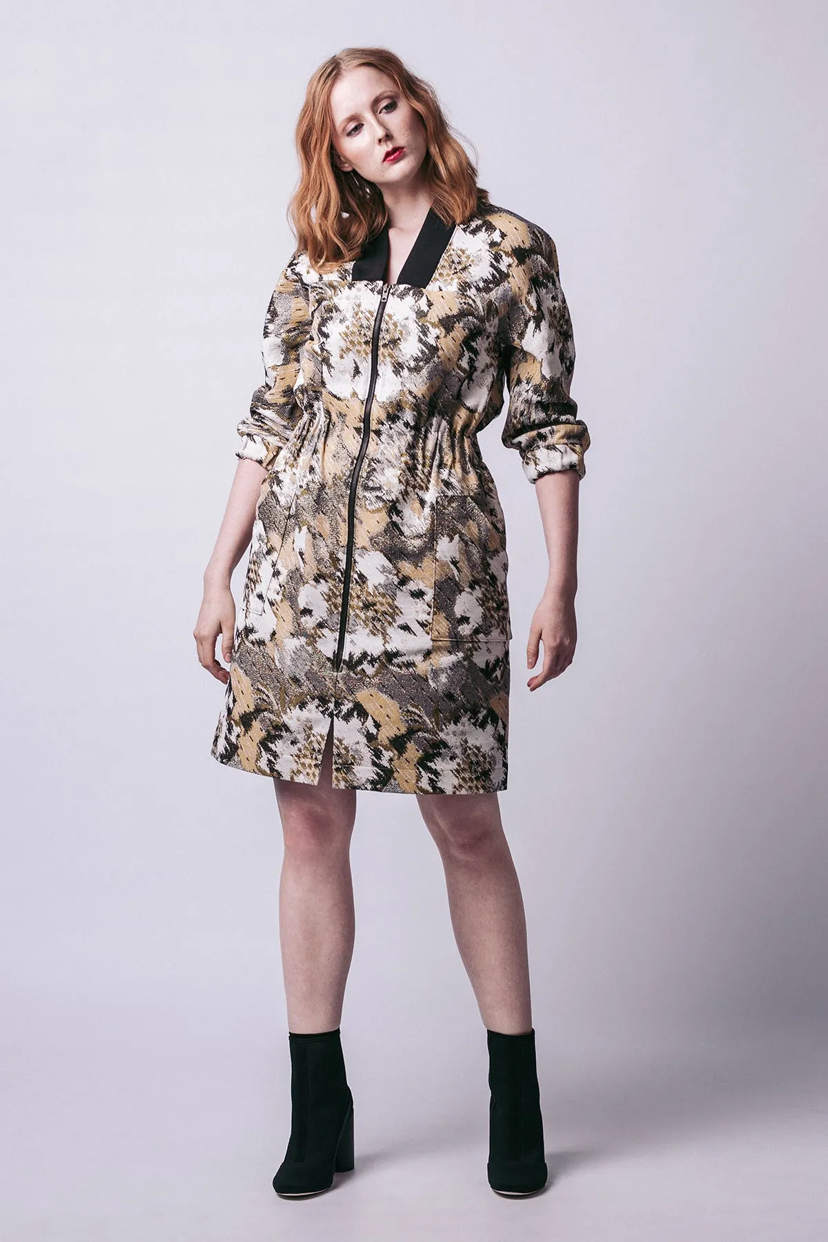 Beryl bomber dress