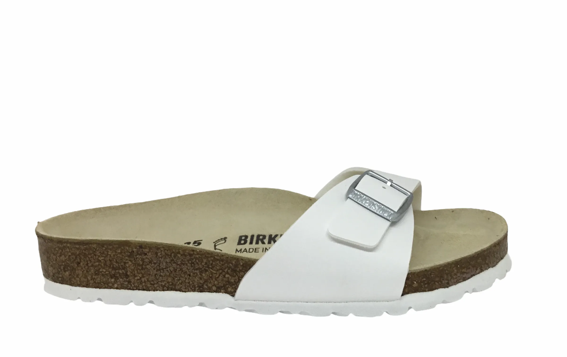 Birkenstock Madrid White Regular fit