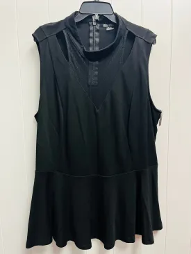 Black Top Sleeveless City Chic, Size 24