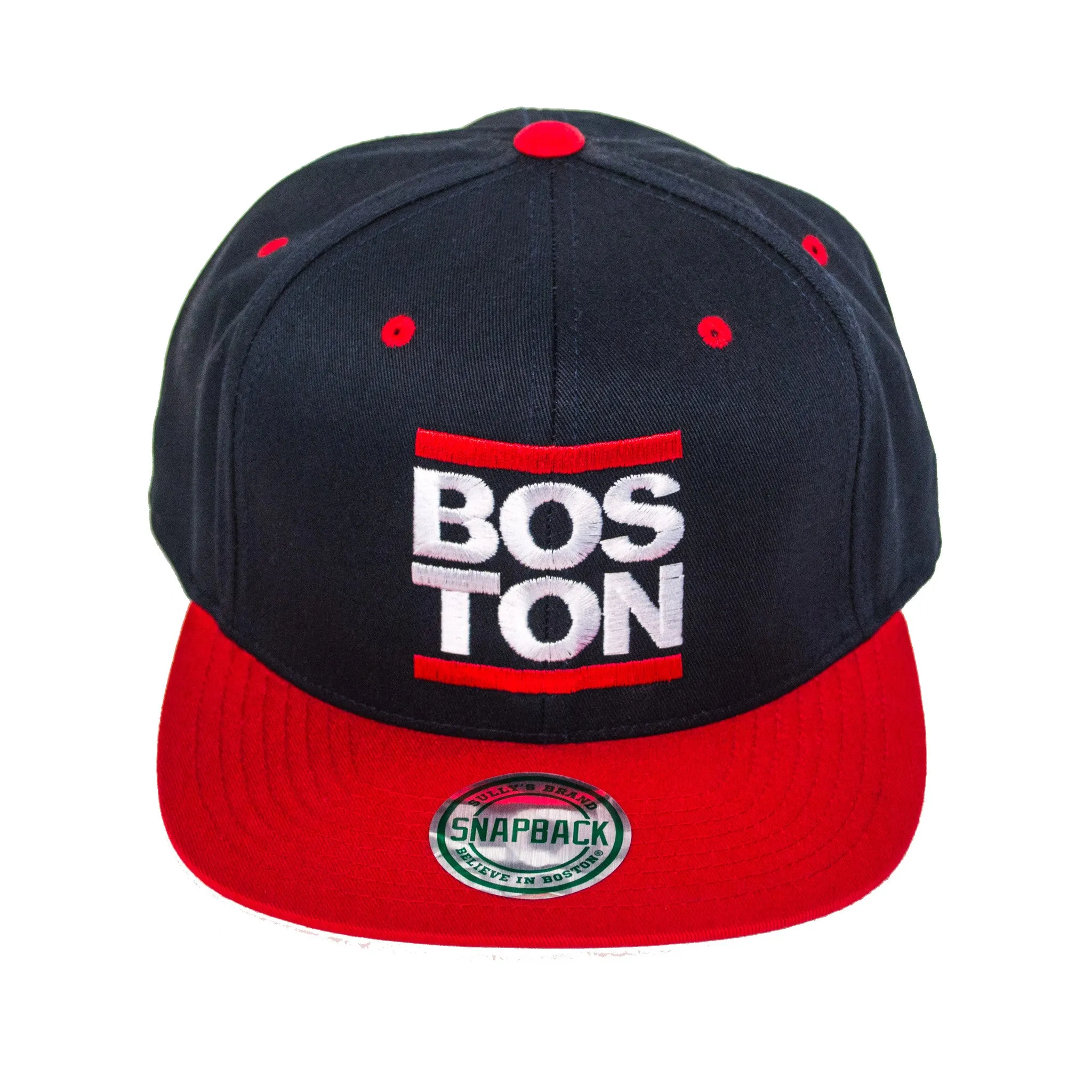 Boston - Red Bar Snapback Hat