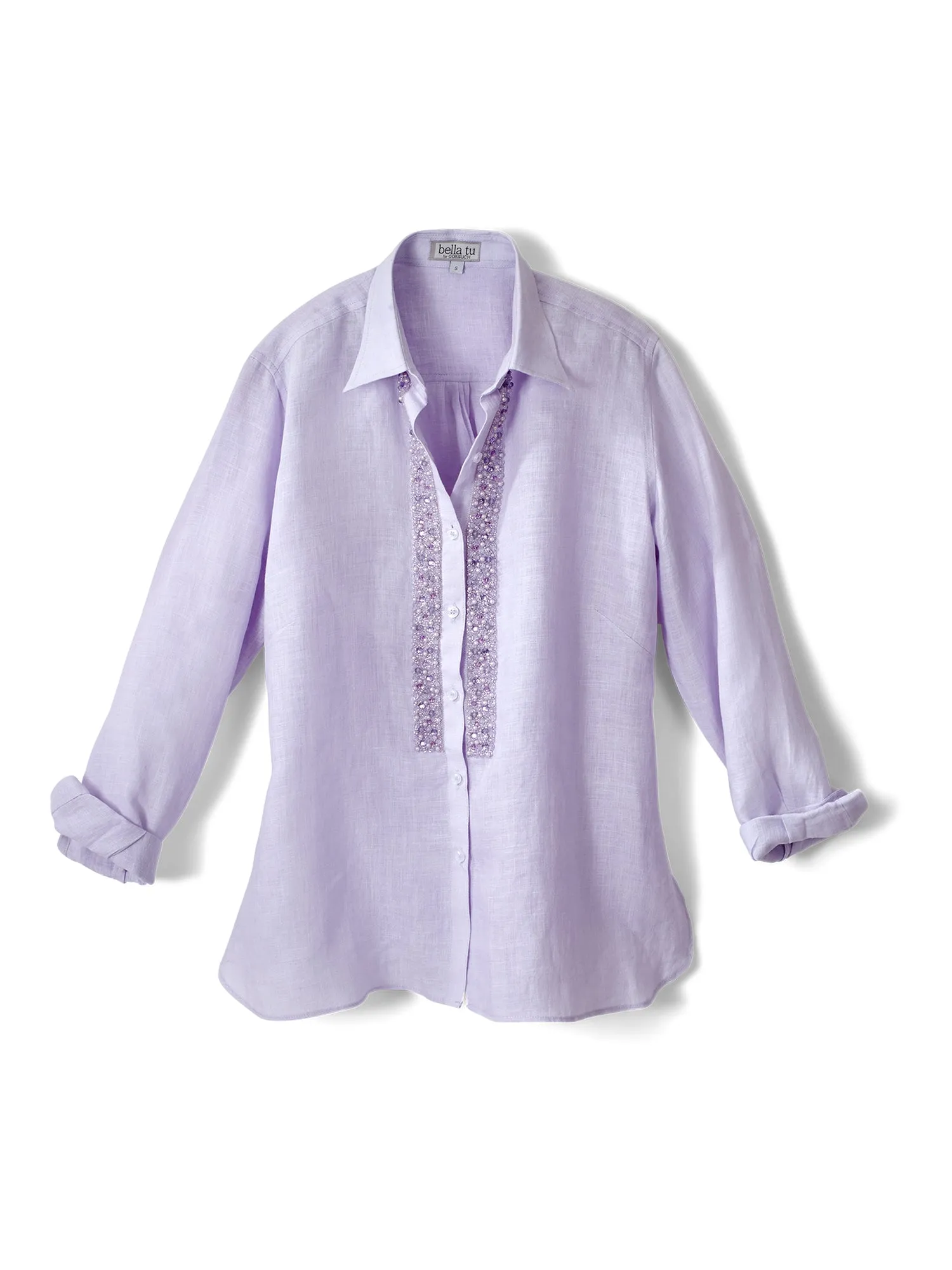 Brigit Pearl Linen Shirt