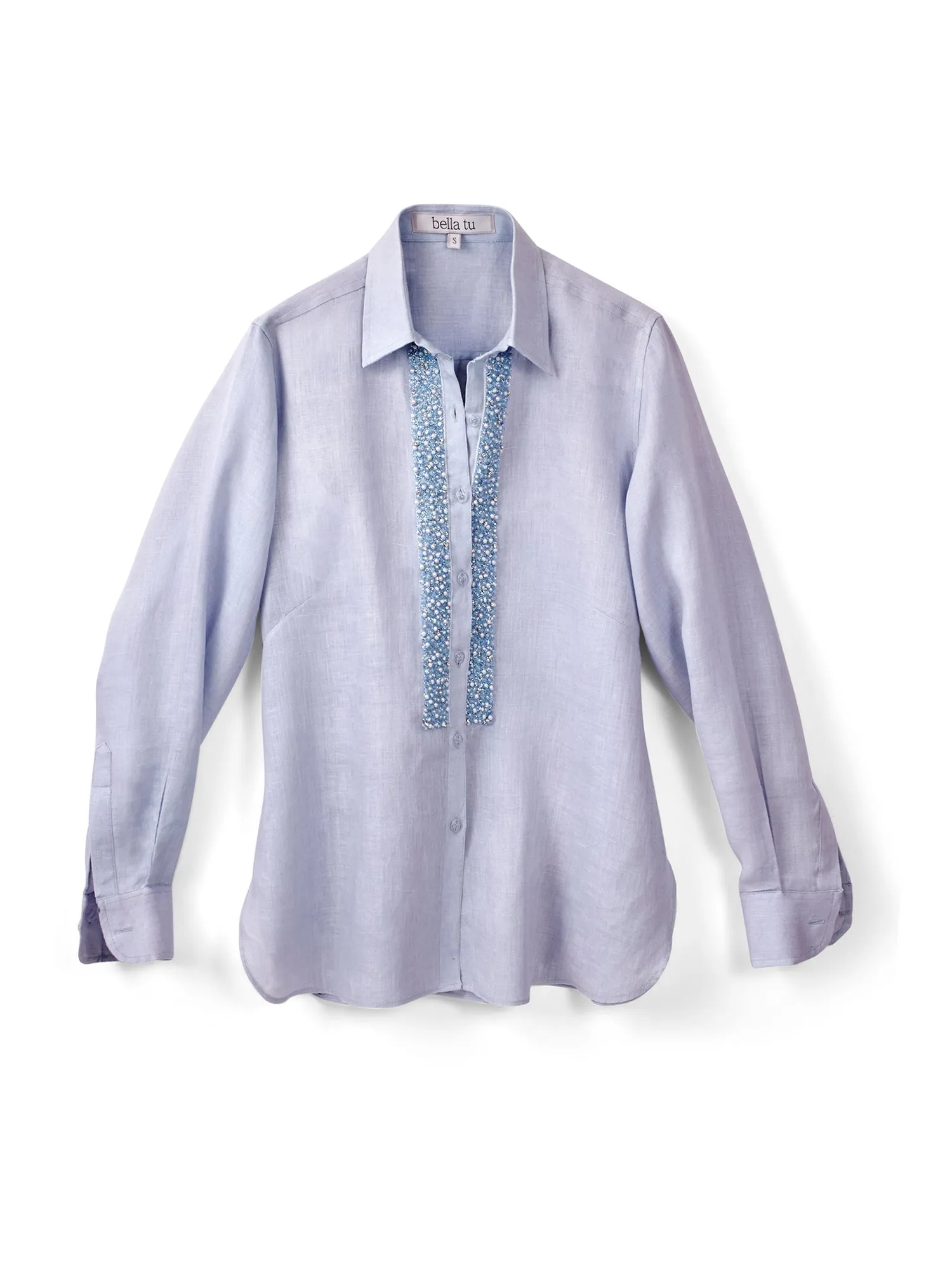 Brigit Pearl Linen Shirt