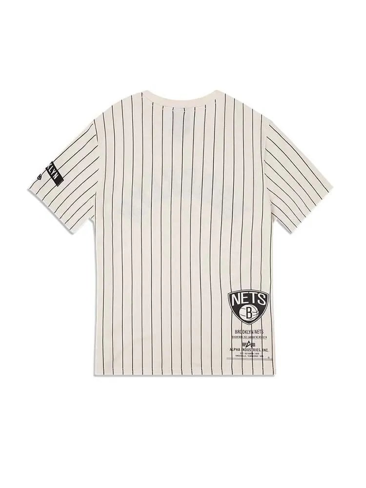 BROOKLYN NETS X ALPHA X NEW ERA TEE