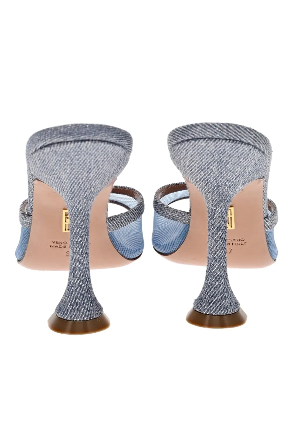 Candy Disco Denim Mule