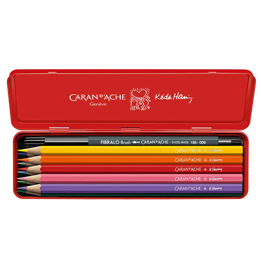 Caran d'Ache Colour Set of 11 Keith Haring Special Edition