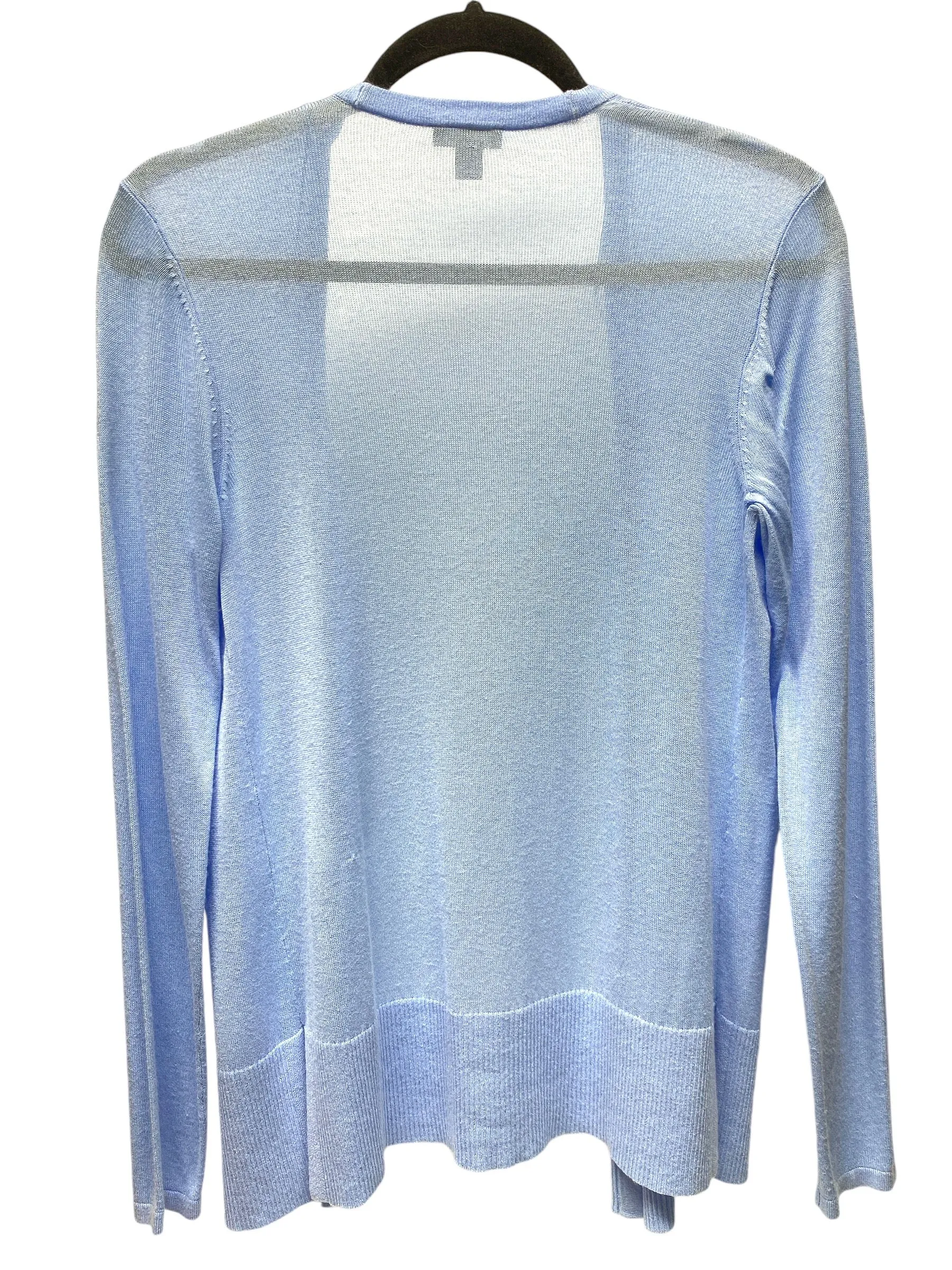 Cardigan By Ann Taylor In Light Blue, Size: Xs