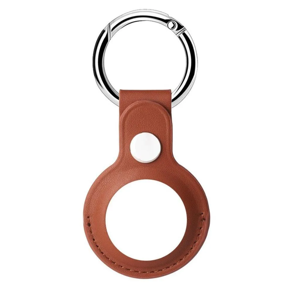 Celo Leather Keychain AirTag Case