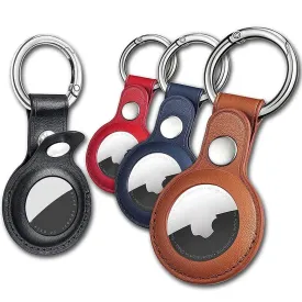 Celo Leather Keychain AirTag Case