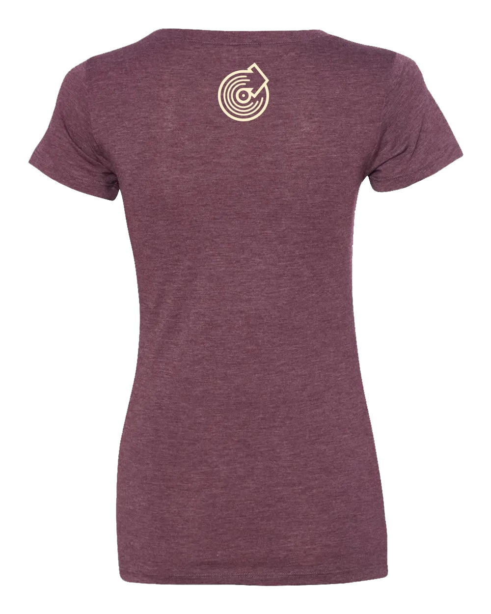 Compassion Womens Tri-blend - Maroon