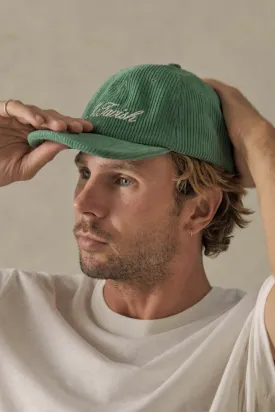 Corduroy Cap Emerald