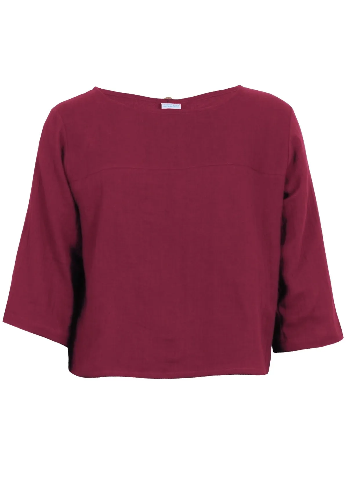 Demi Top Tibetan Red