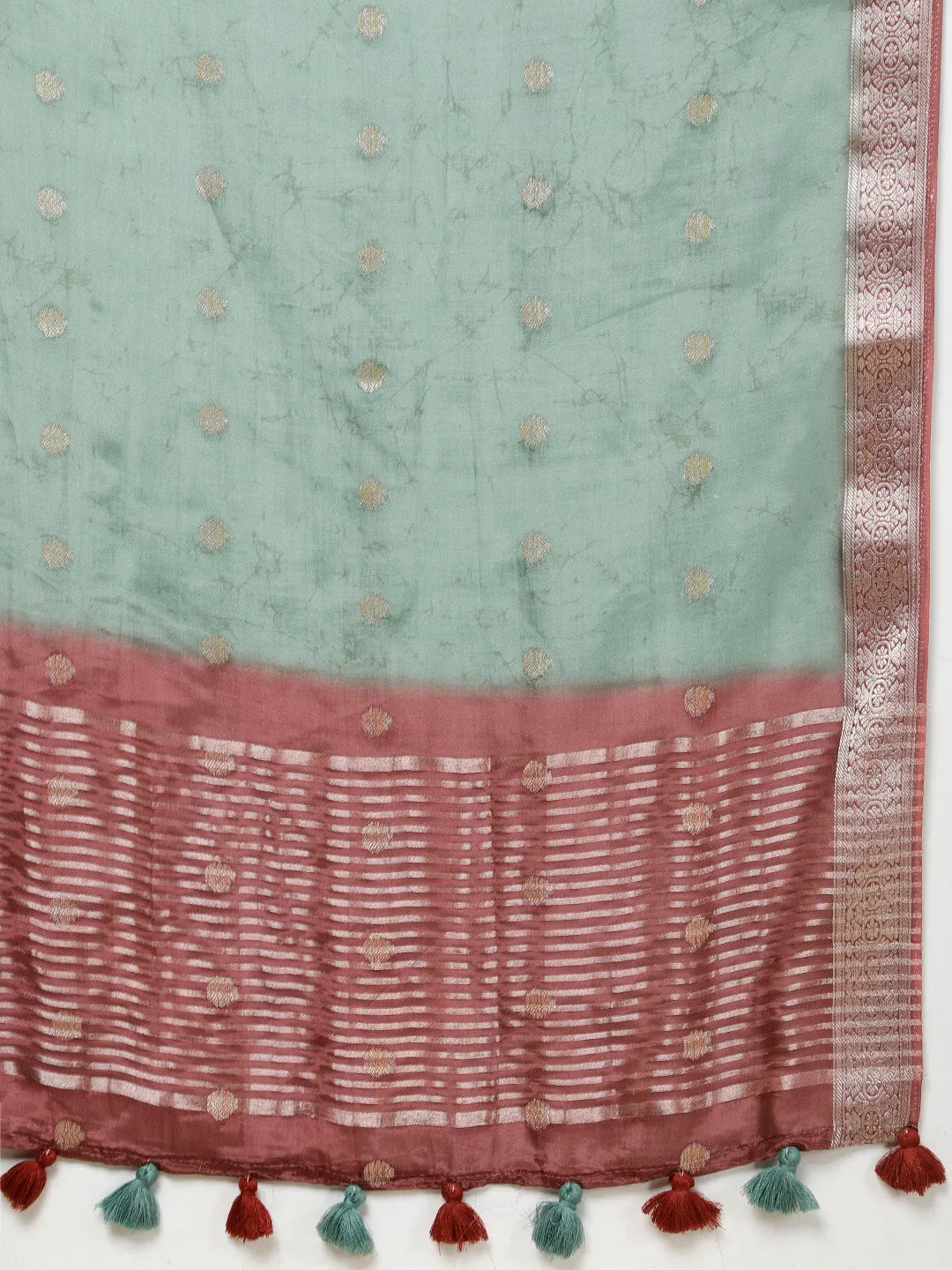 Digital Floral Printed Cotton Handloom Saree