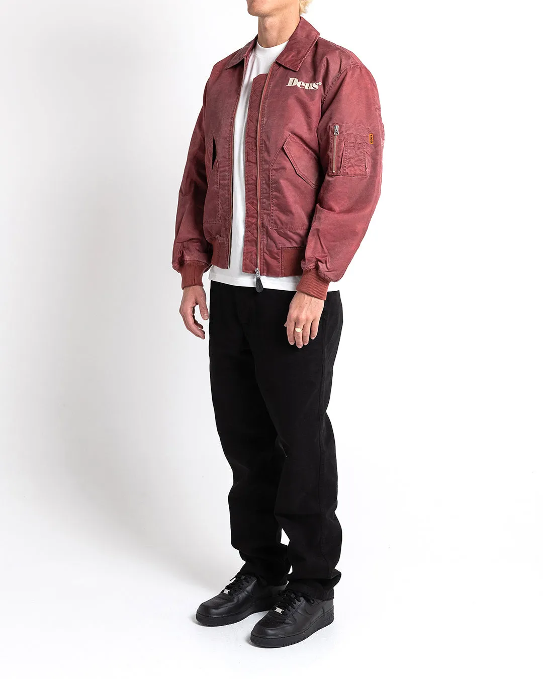 Dreamhouse Flight Jacket - Maroon