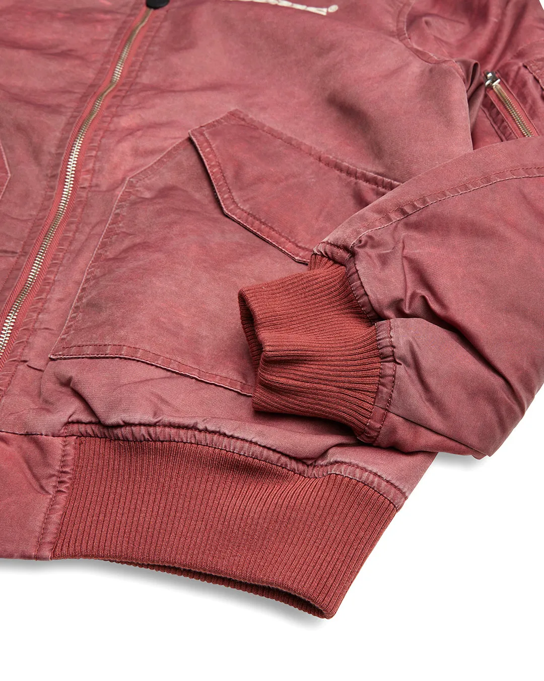 Dreamhouse Flight Jacket - Maroon