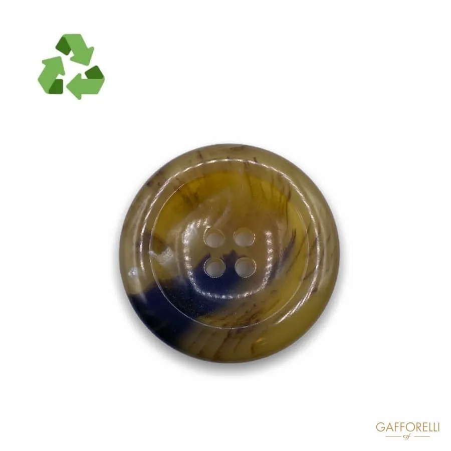 Eco-friendly Imitation Horn Button D291 - Gafforelli Srl