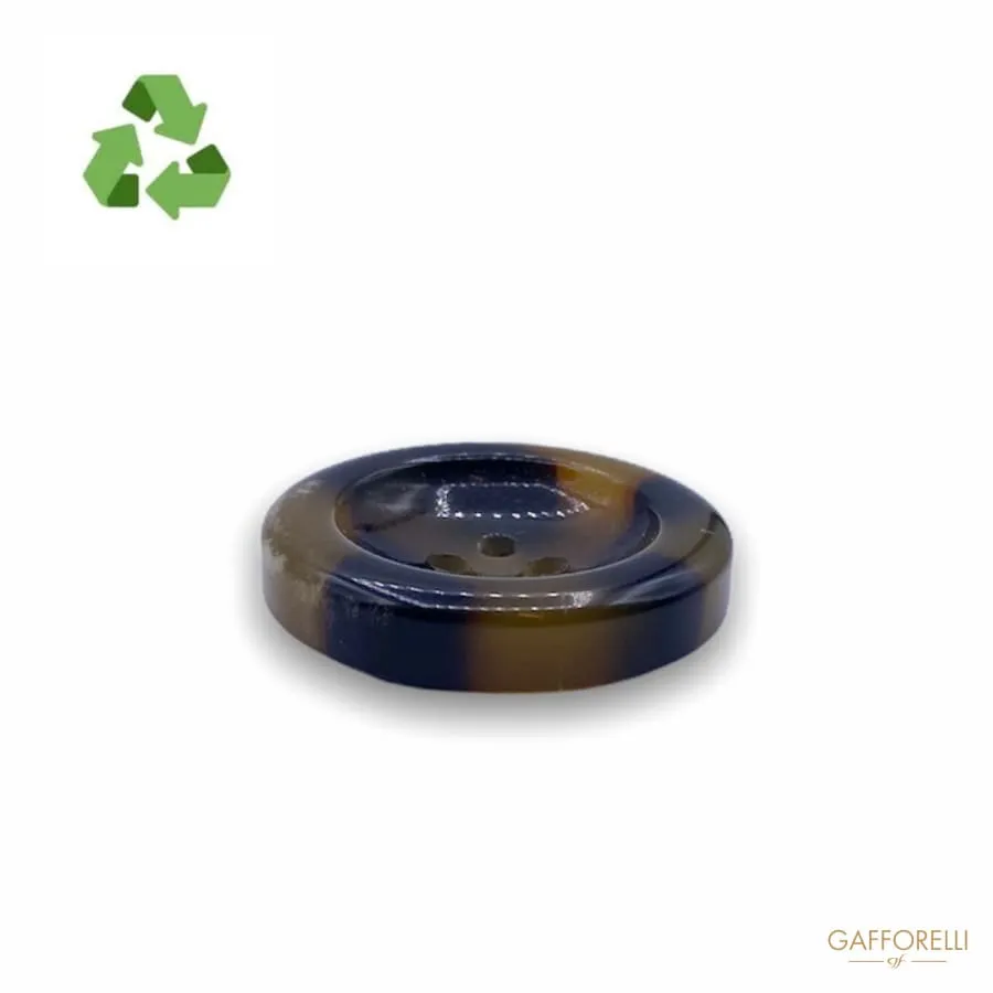 Eco-friendly Imitation Horn Button D291 - Gafforelli Srl