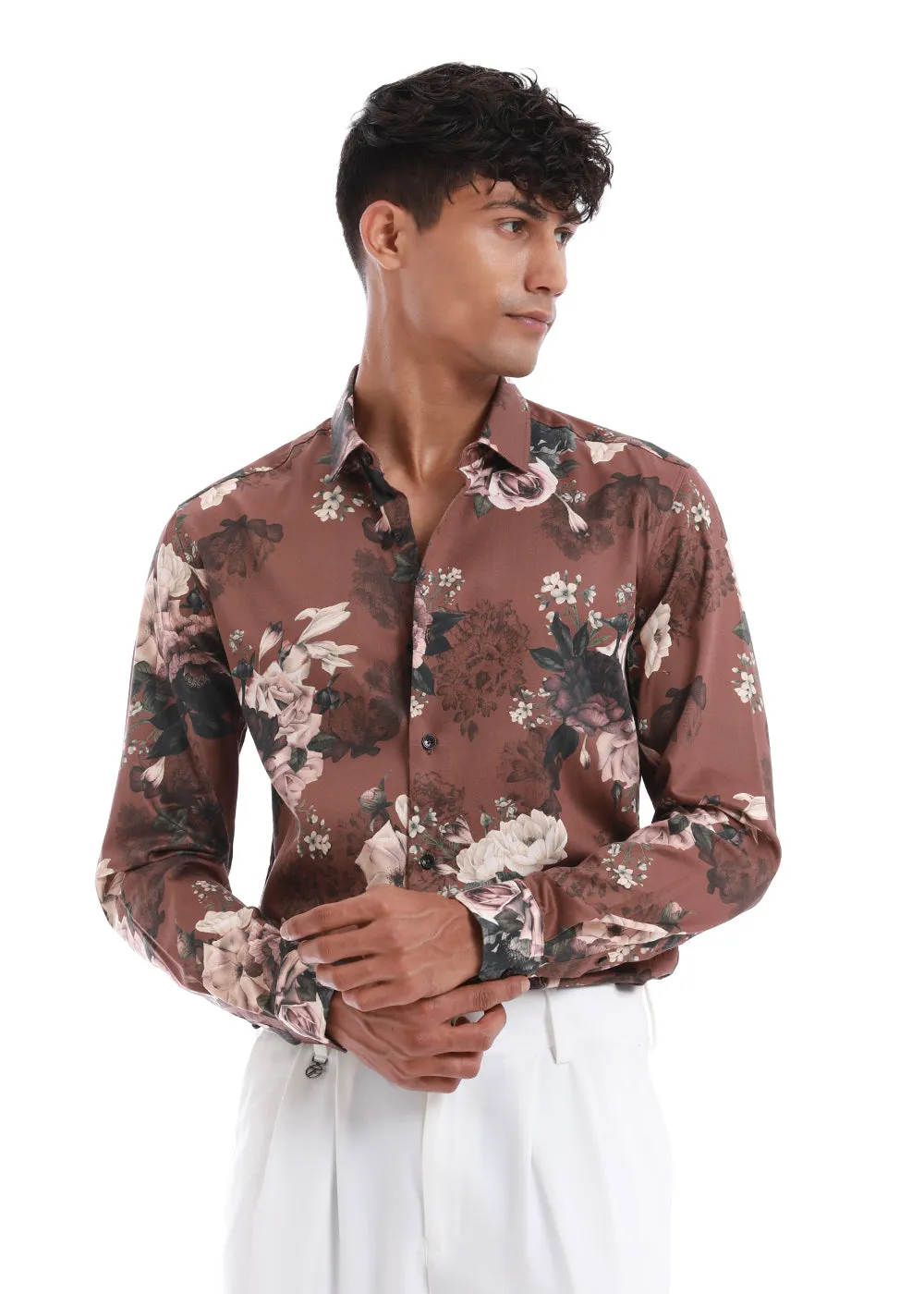 Floral Fiesta Printed Shirt