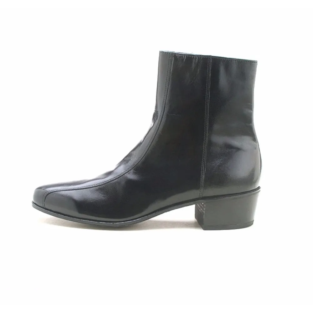 Florsheim Duke Black Kid Leather Boot