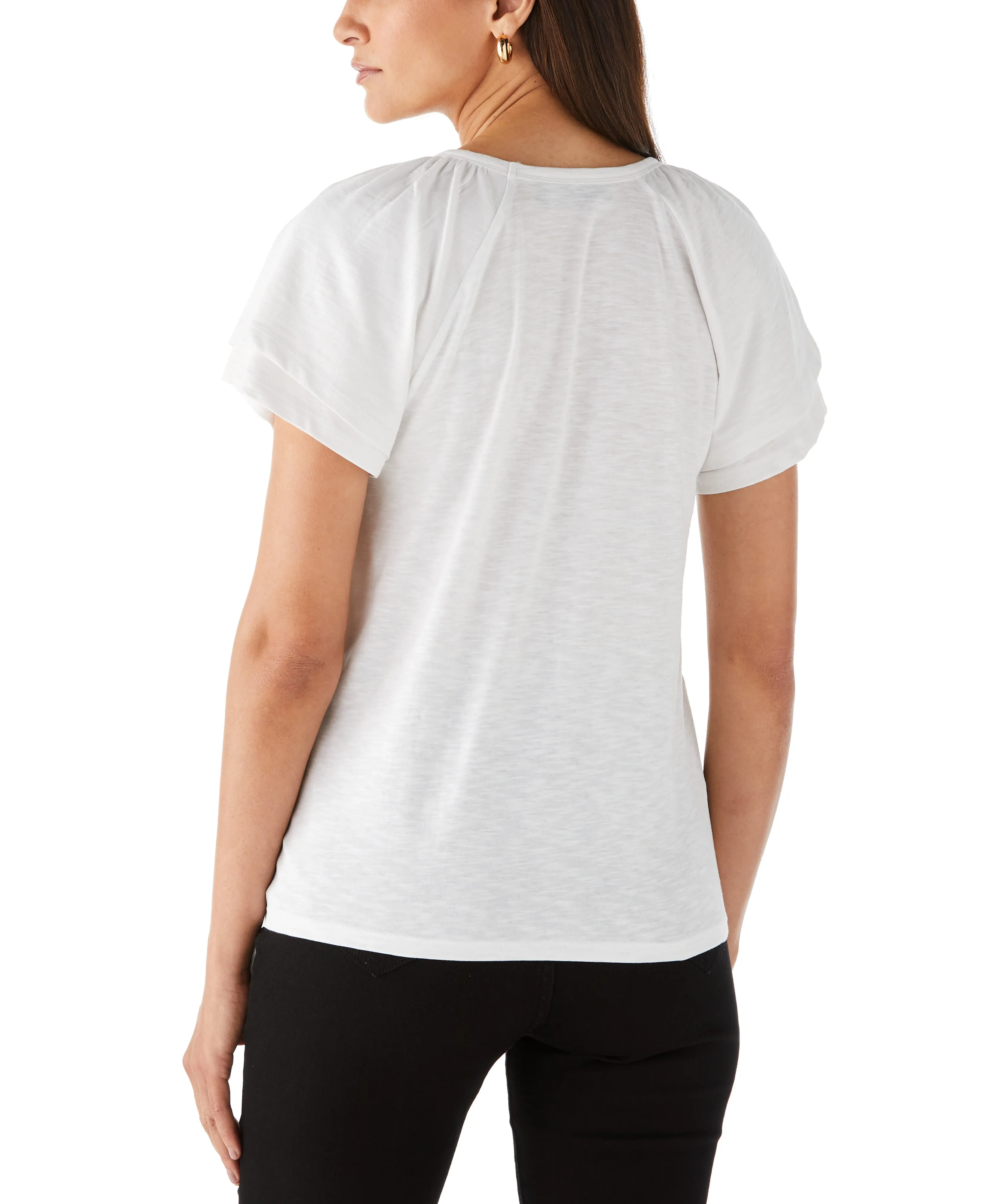 Flutter Raglan Sleeve Tee