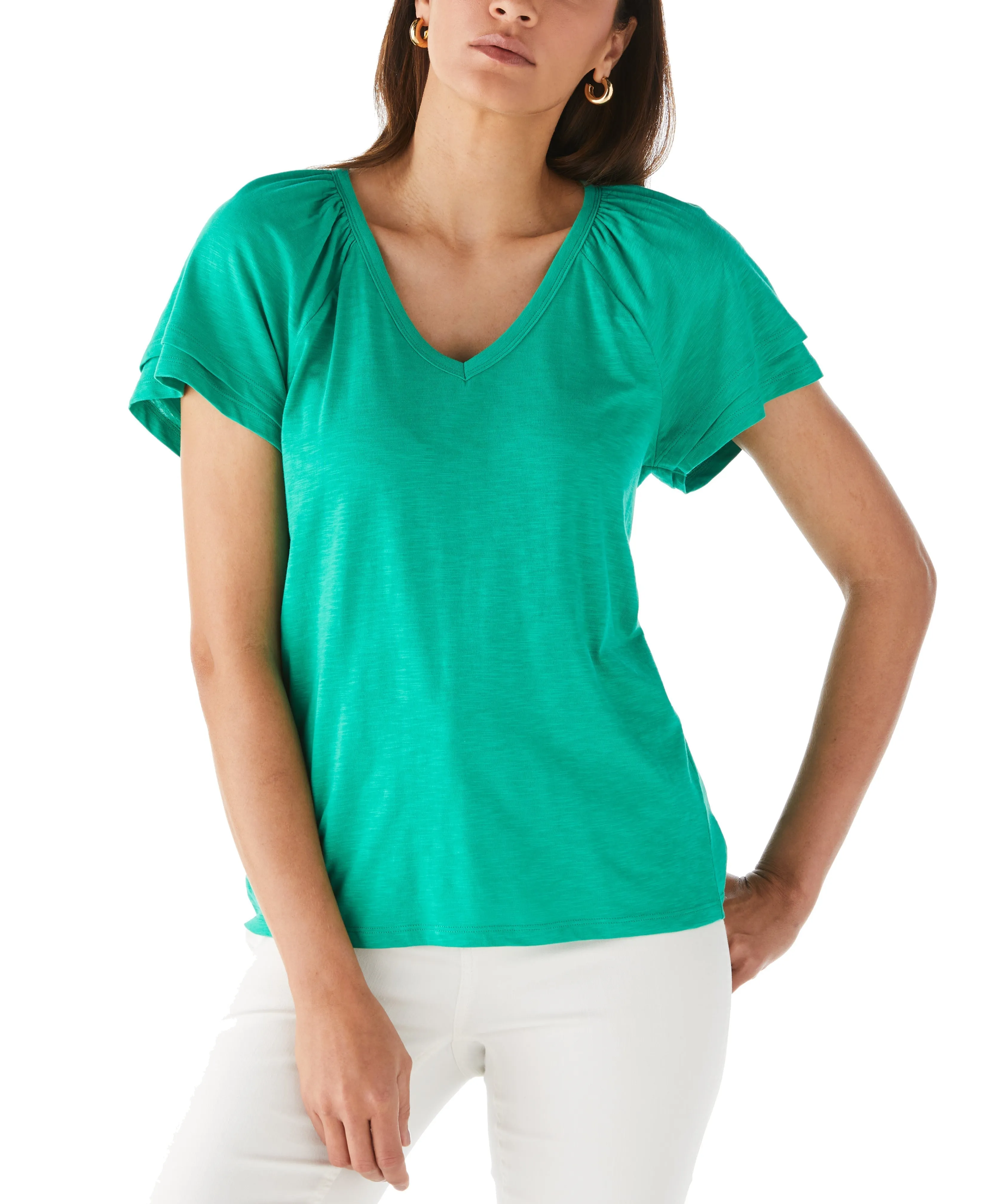 Flutter Raglan Sleeve Tee