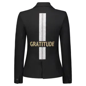 Gratitude Blazer - Black Sample Sale Size 2