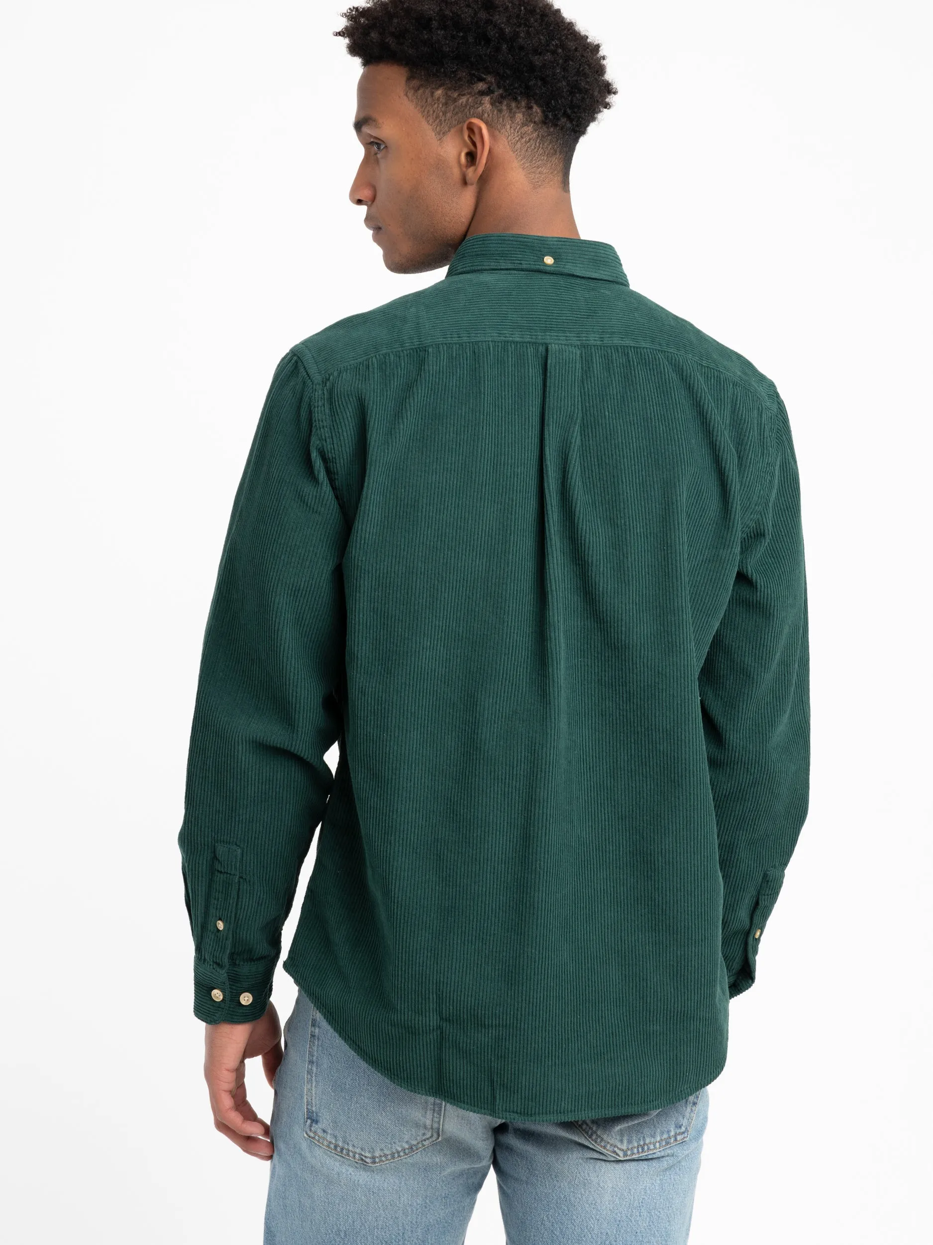 Green Lobo Corduroy Shirt