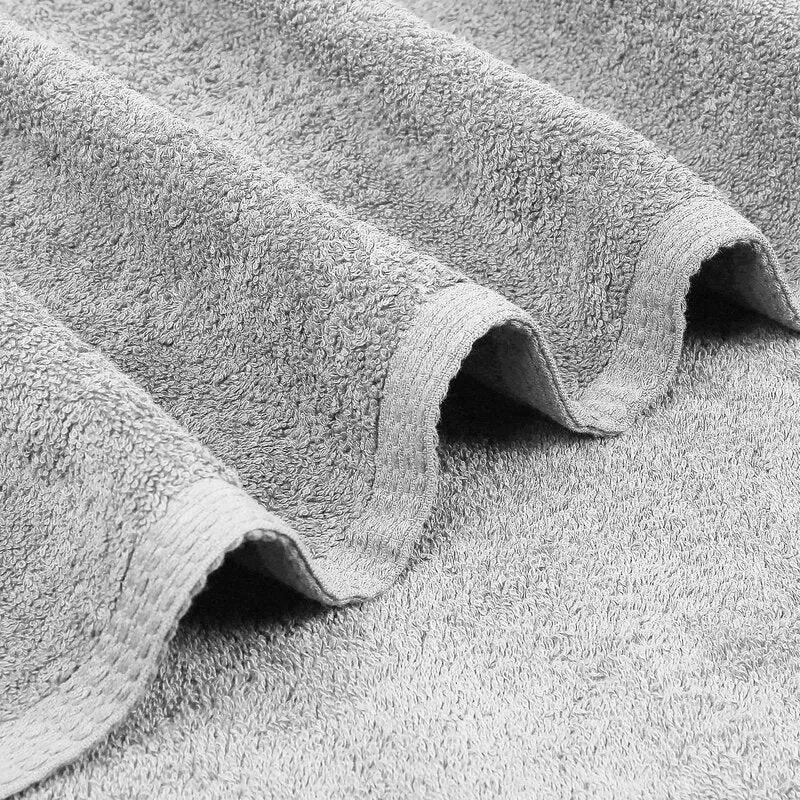 Halle 4 Piece 100% Cotton Bath Sheet Towel Set (Set of 4)