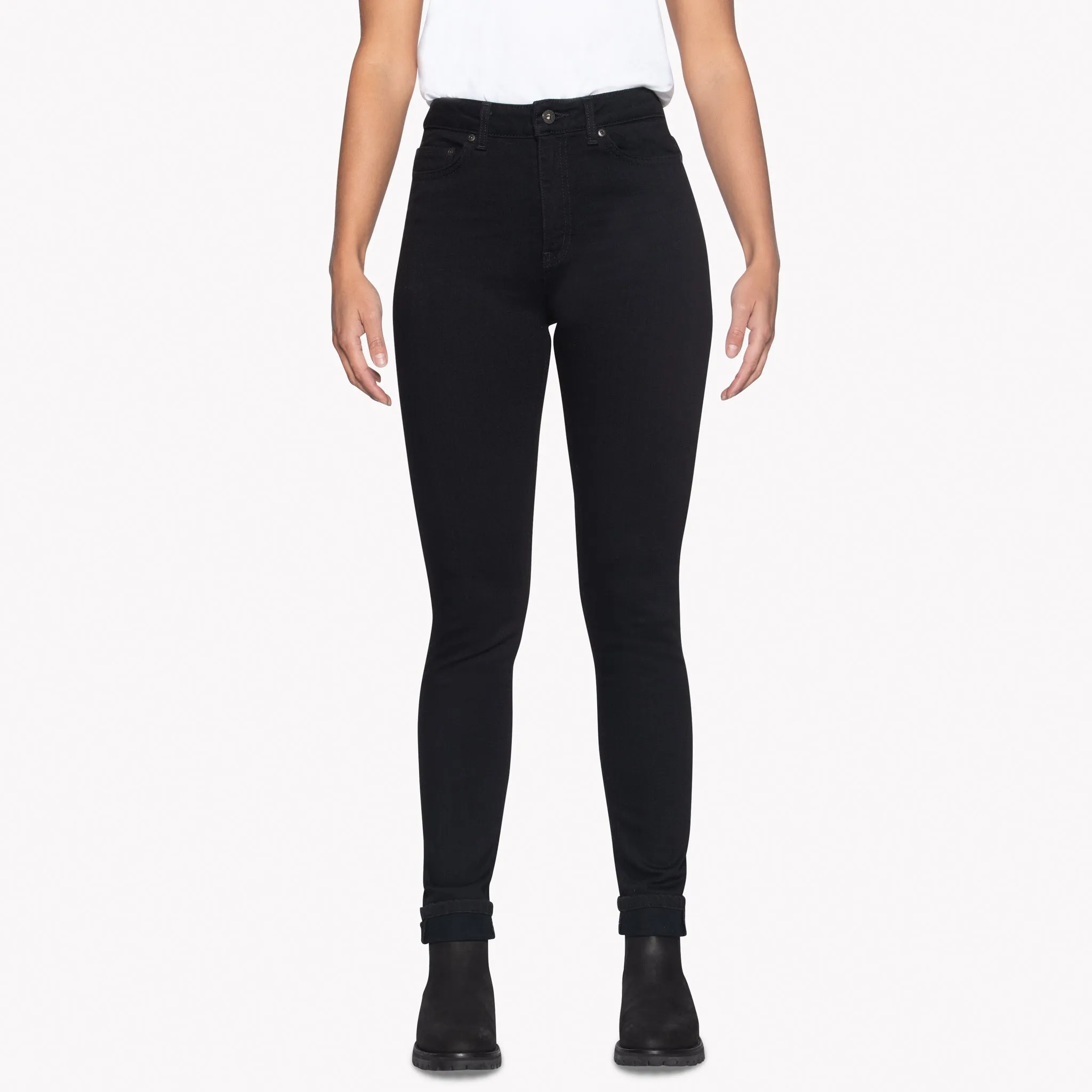 High Skinny - Black Cashmere