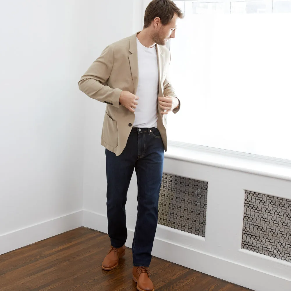 Hopsack Blazer Classic Fit - Sandstone