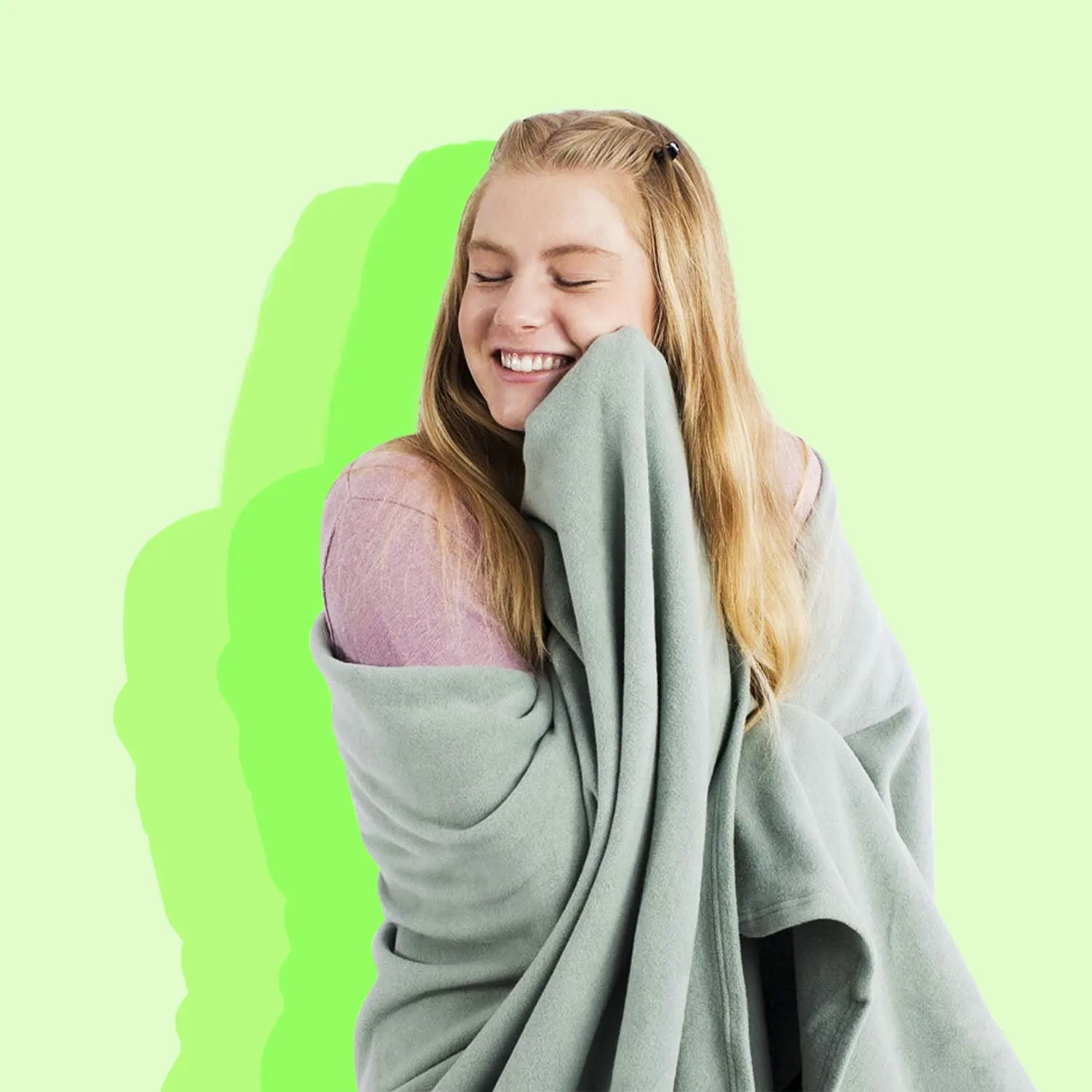 INNSBRUCK 100% Organic Cotton Fleece Blanket