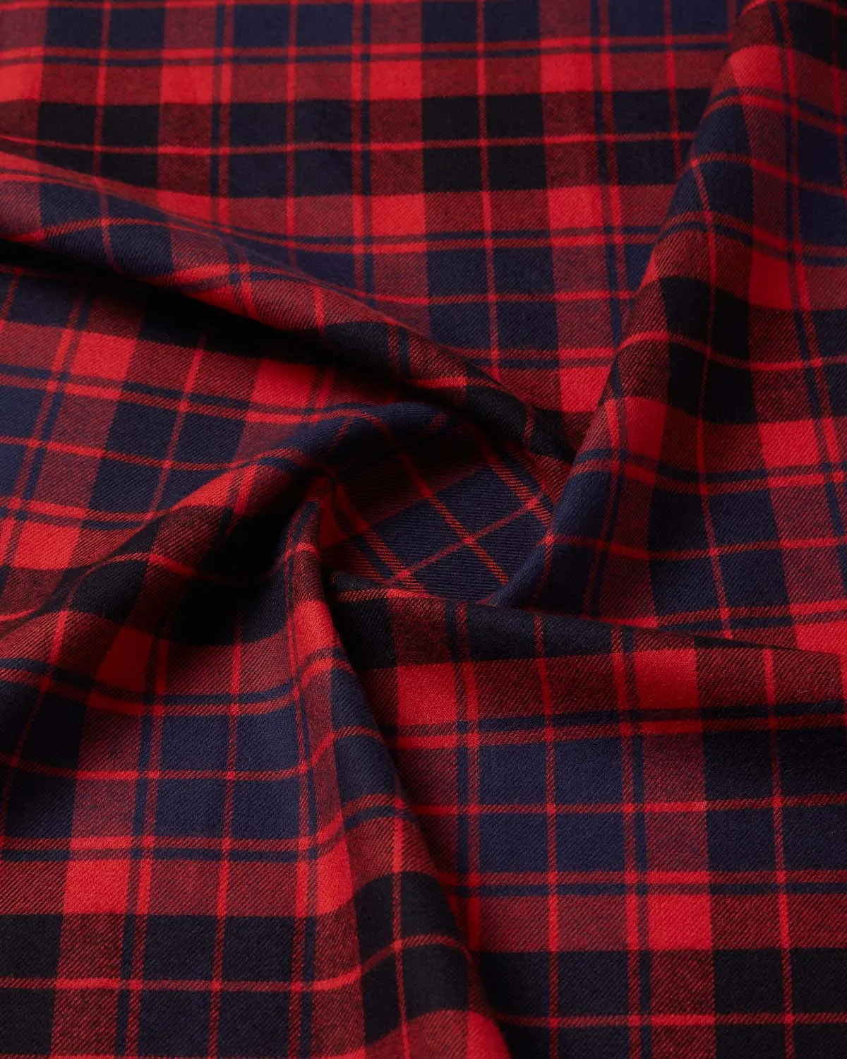 Japanese Monarda Brushed Checked Shirt