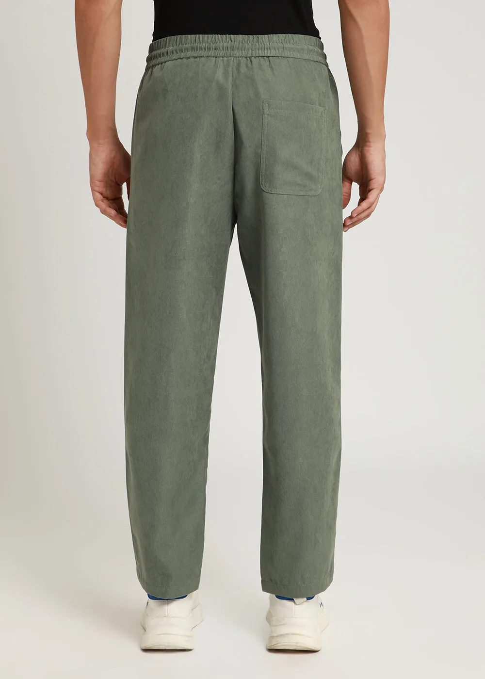 Kelly Green Pin Stripe Corduroy Pant