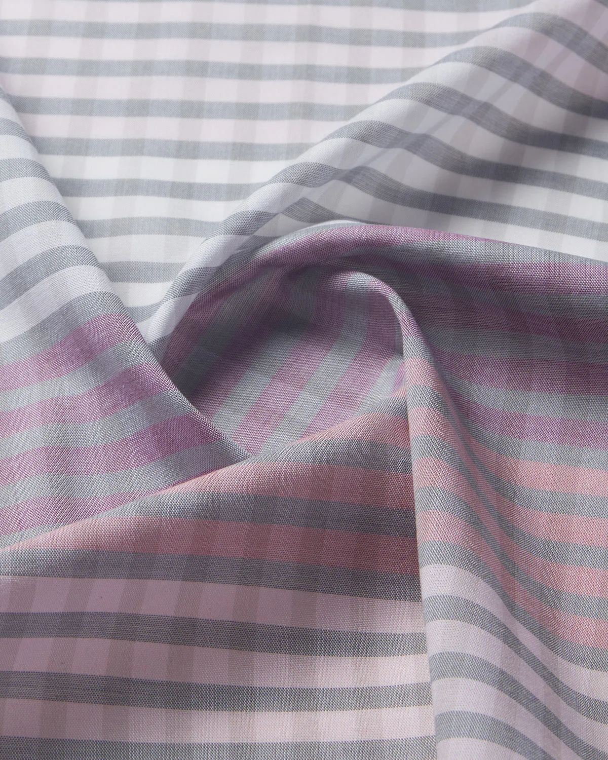 Madras Checked Shirt - Pink & Grey