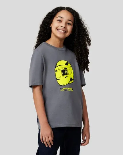 McLaren F1 Kids Lando Norris Special Edition Silverstone GP T-Shirt - Youth Poppy Seed