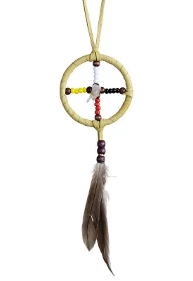 Medicine Wheel Dream Catcher, 2 inch