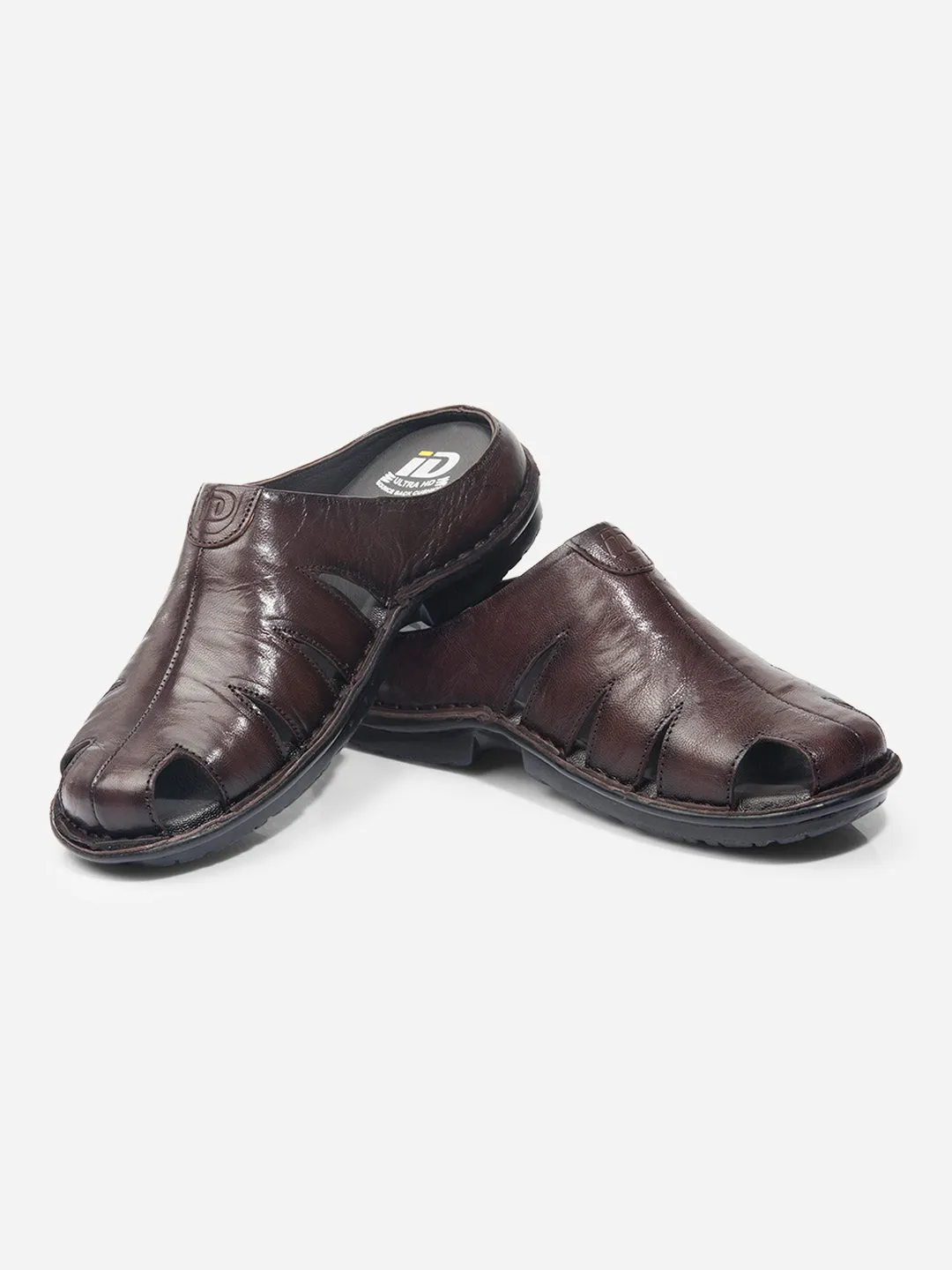 Men Brown Sandal / Slipper (ID4208)