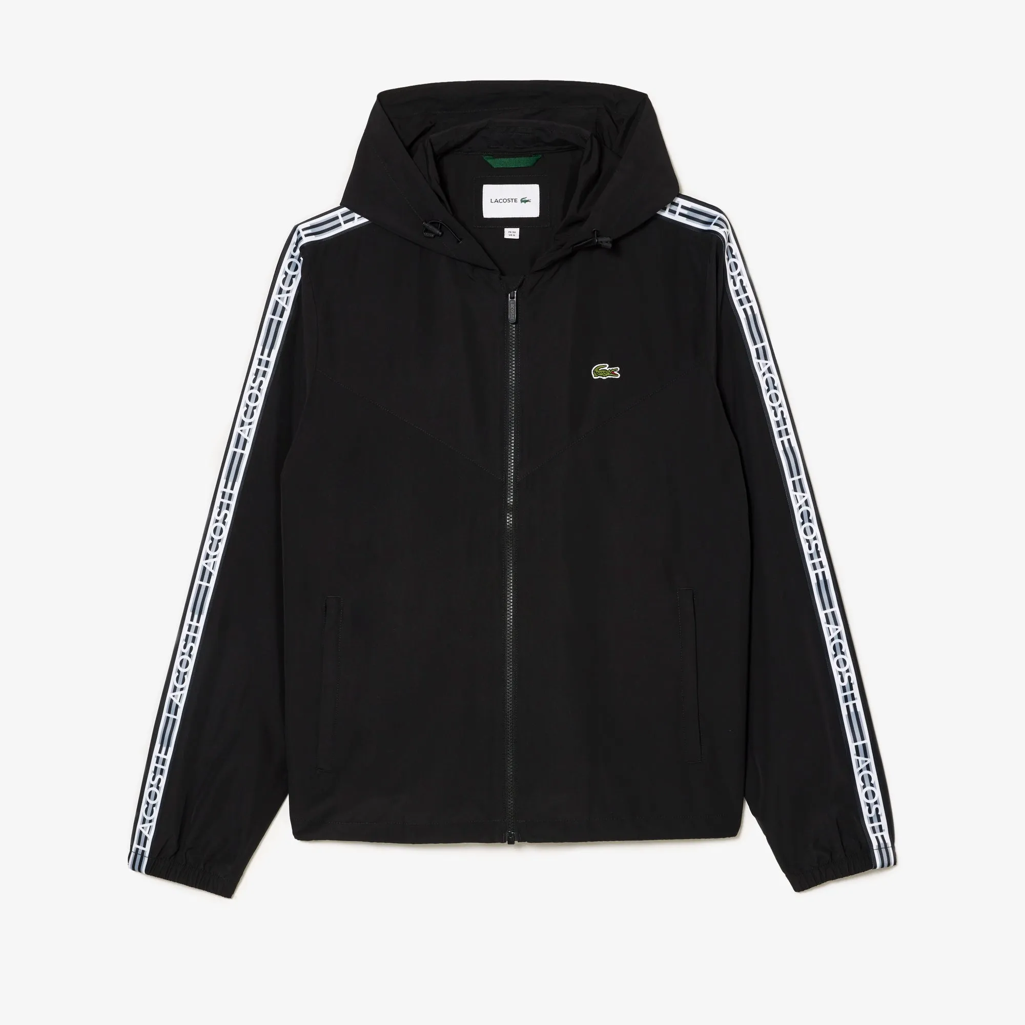 Men’s Lacoste Short Recycled Polyester Track Jacket