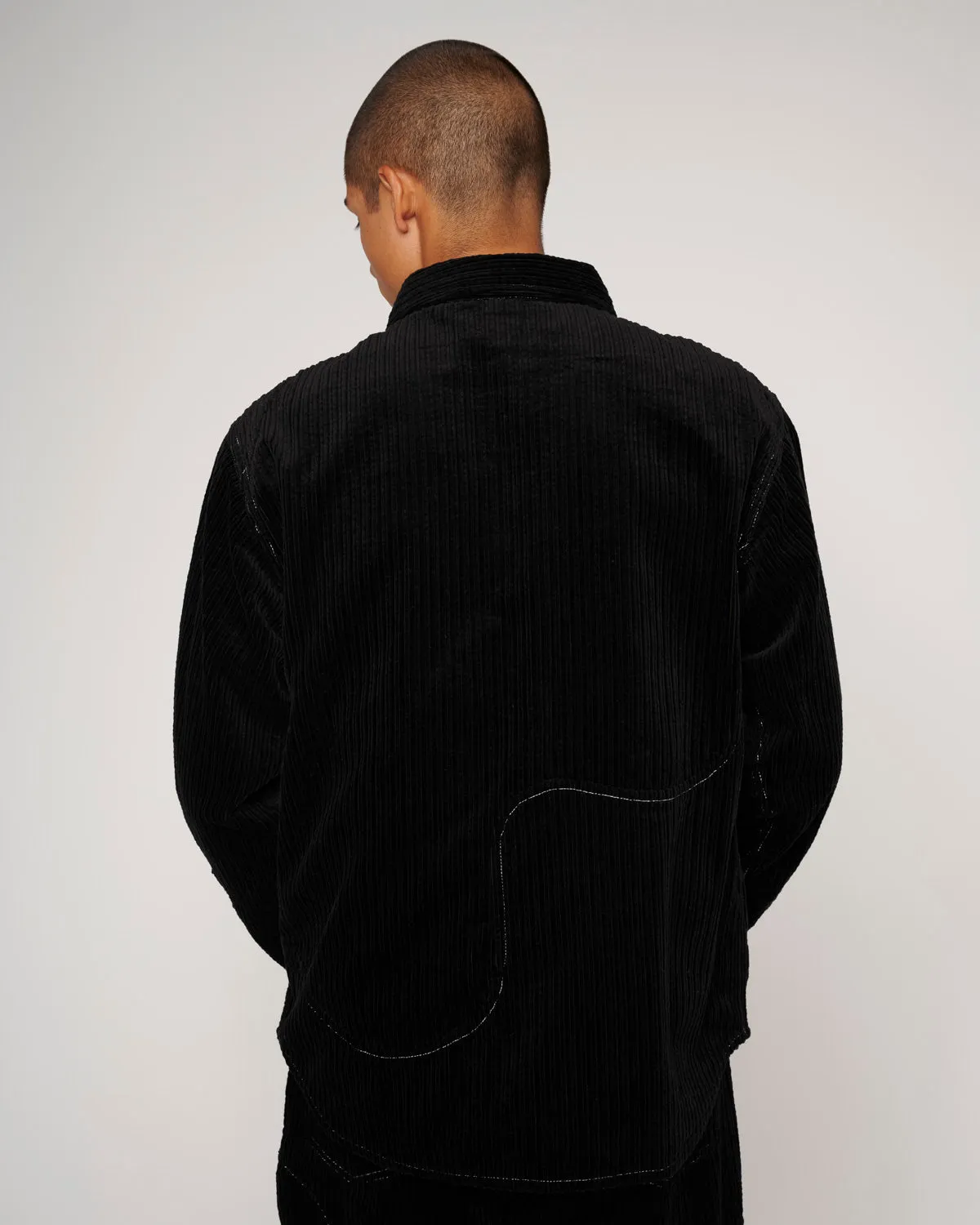 Organic Panel Ranch Shirt - Black