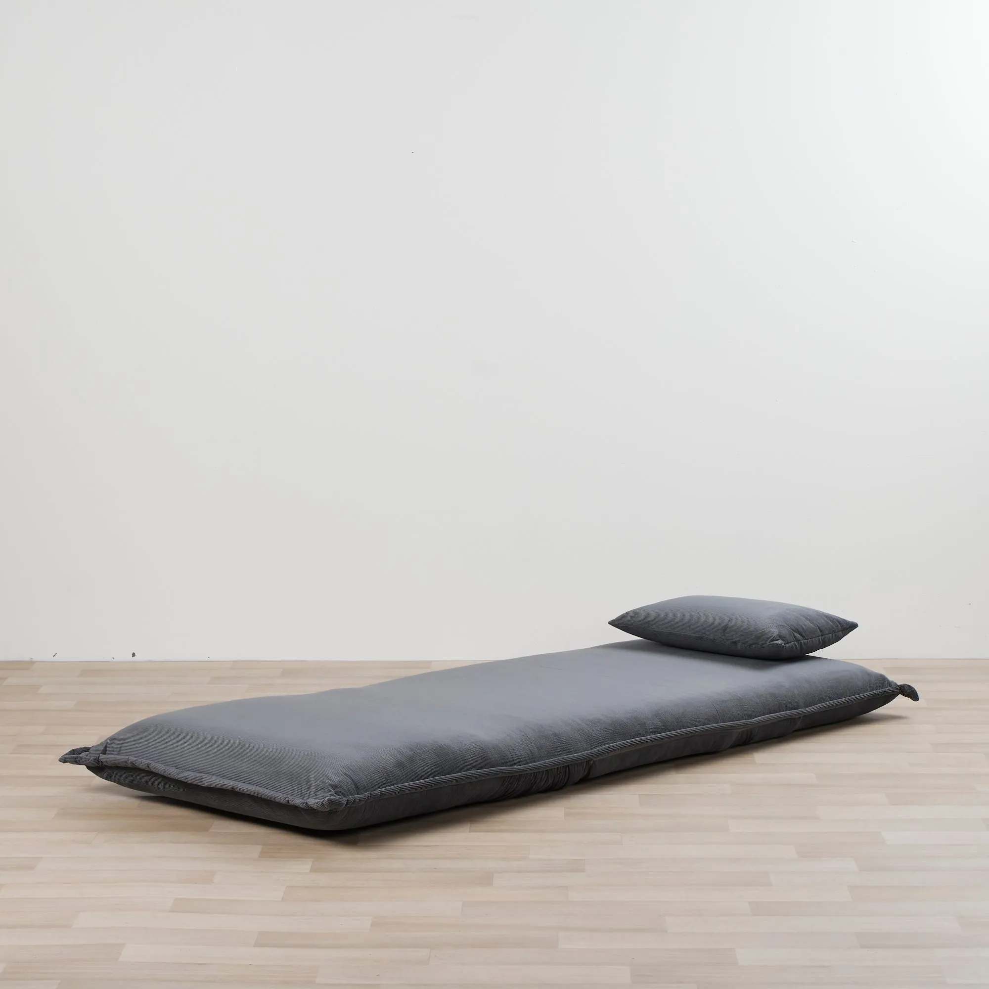 Overlap Sofa Bed - Single - Anthracite