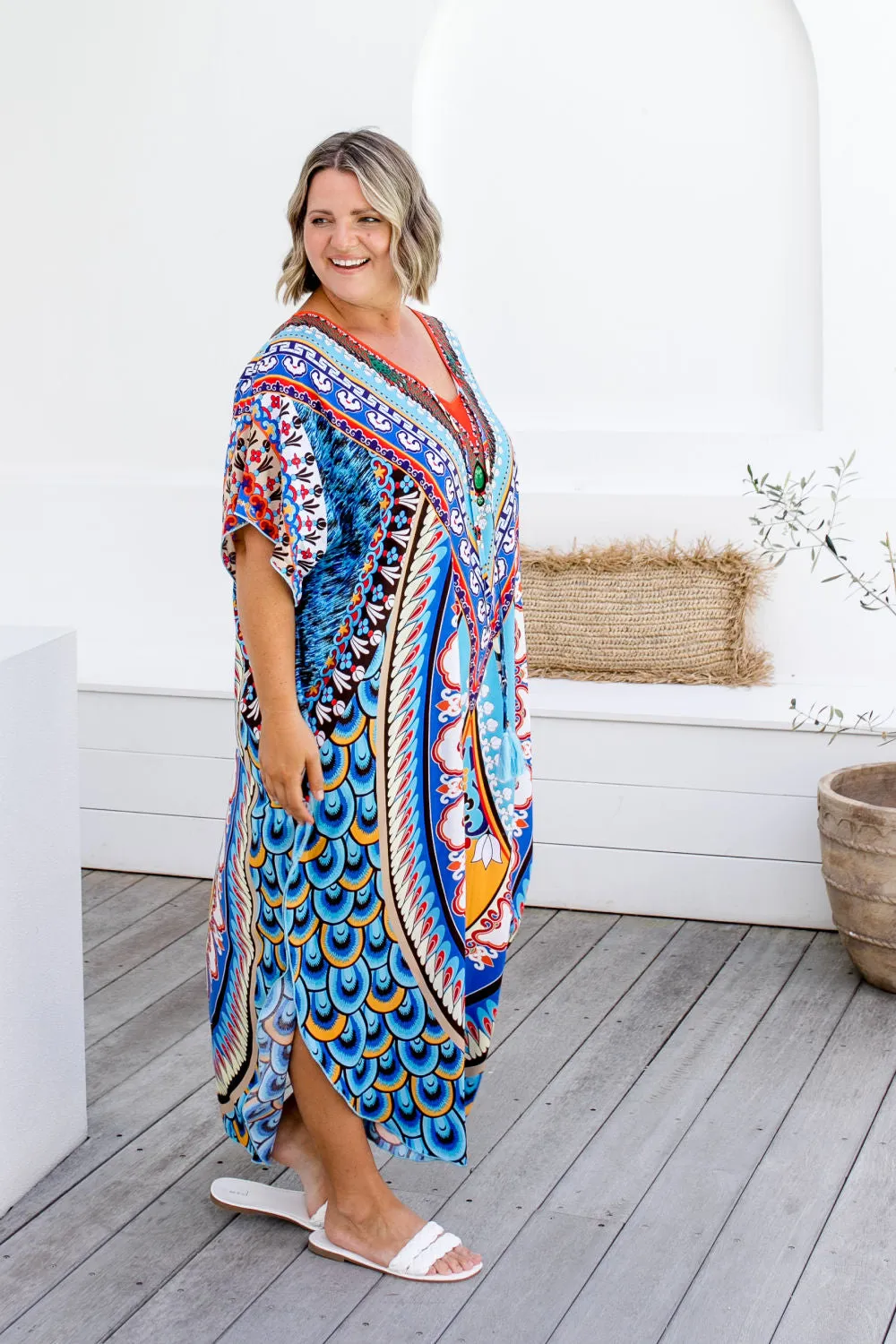 Paige Kaftan Maxi Dress