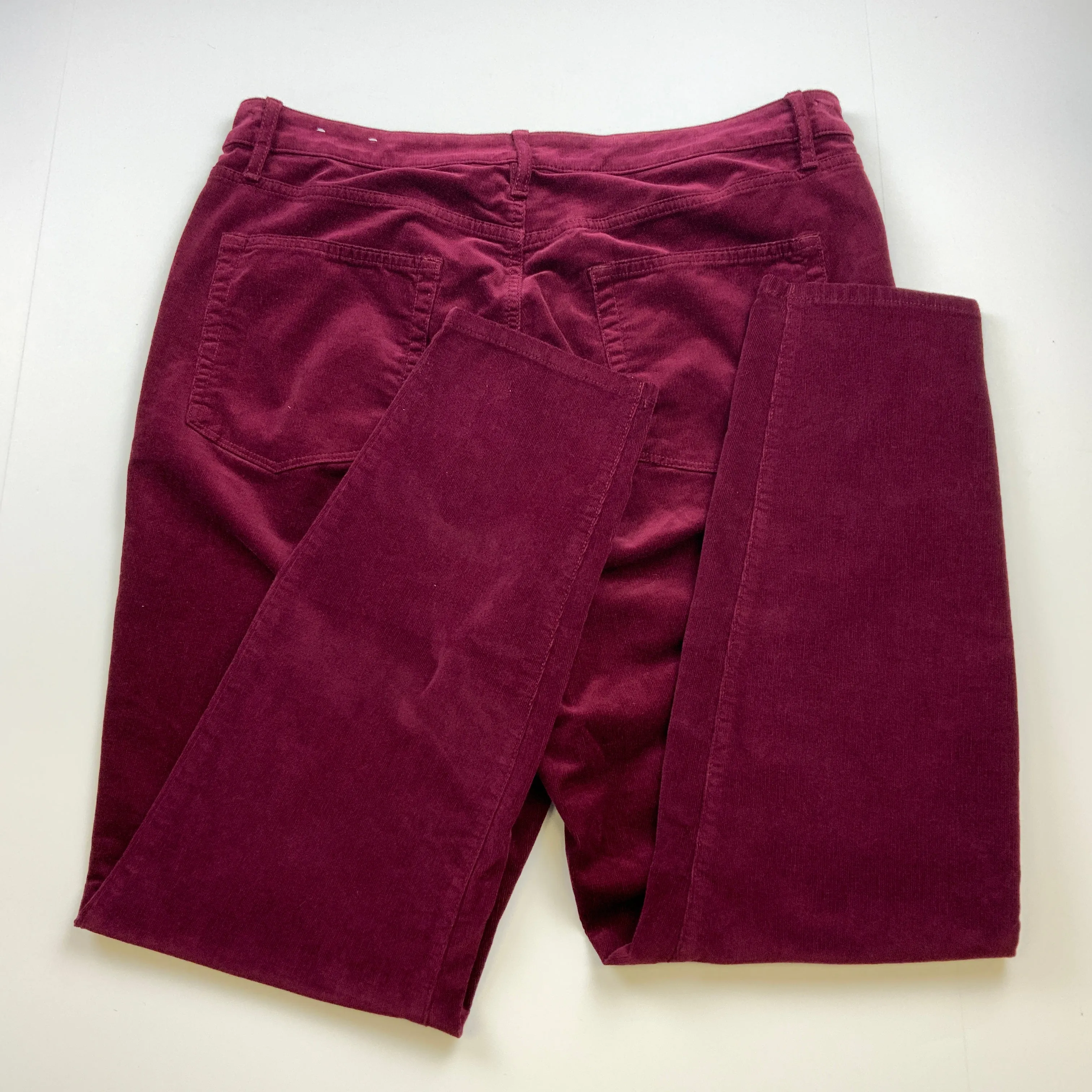 Pants Corduroy By Loft In Red, Size: 16