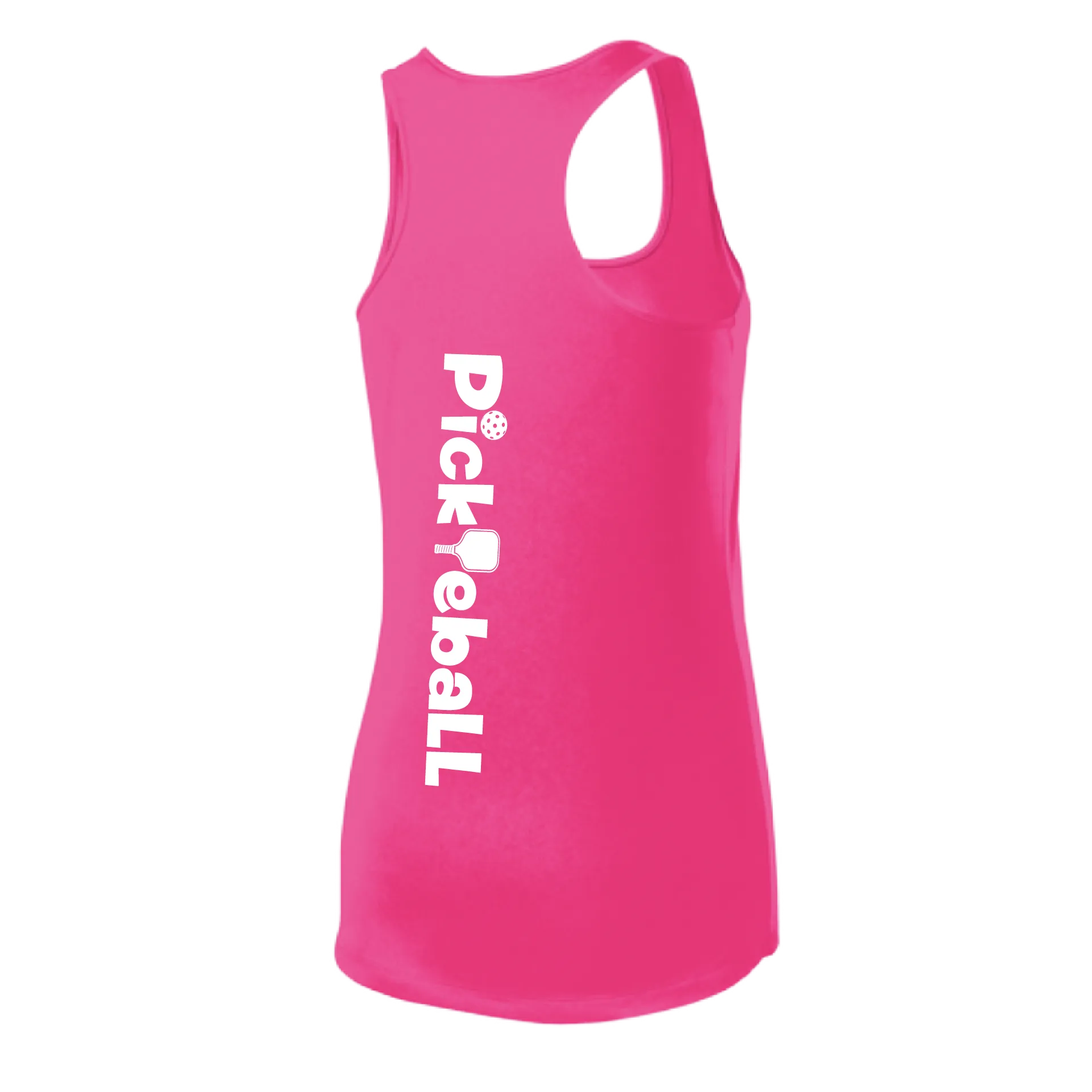 Pickleball Horizontal (Customizable) | Women’s Racerback Tank | 100% Polyester